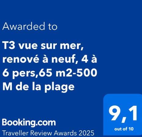 T3 Vue Sur Mer, Renove A Neuf, 4 A 6 Pers,65 M2-500 M De La Plage Argelès-sur-Mer Zewnętrze zdjęcie